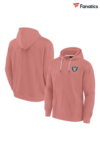 Fanatics Pink NFL Las Vegas Raiders Terrazzo Fleece Pullover Hoodie (N54256) | £70