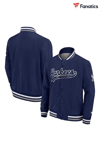 Fanatics Blue New York Yankees Sateen Jacket (N54272) | £80