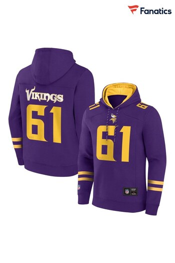 Fanatics Purple NFL Minnesota Vikings Foundations Pullover Hoodie (N54297) | £65