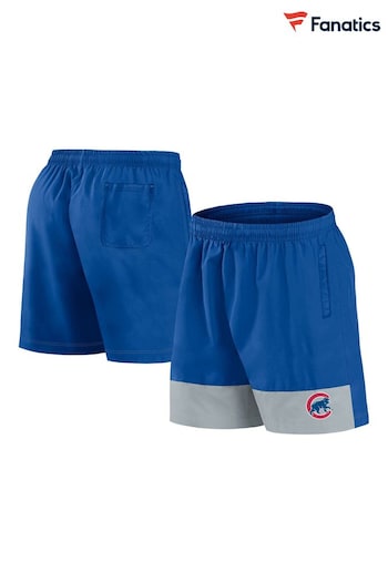 Fanatics Blue Chicago Cubs Woven Swim Shorts (N54312) | £35