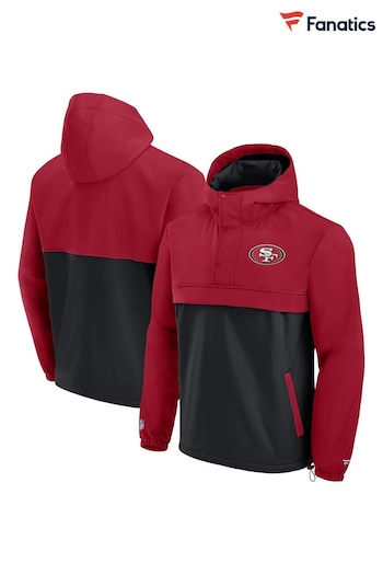 Fanatics Red NFL San Francisco 49ers Midweight Jacket (N54331) | £80