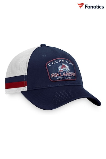 Fanatics Blue NHL Colorado Avalanche Fundamental Structured Trucker Hat (N54349) | £25