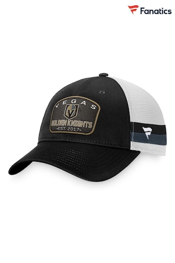 Fanatics NHL Vegas Golden Knights Fundamental Structured Black Trucker Hat (N54359) | £25