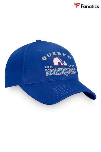 Fanatics Blue NHL Quebec Nordiques Heritage Unstructured Adjustable Cap Unisex (N54362) | £22