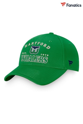 Fanatics Green NHL Hartford Whalers Heritage Unstructured Adjustable Cap Unisex (N54384) | £22