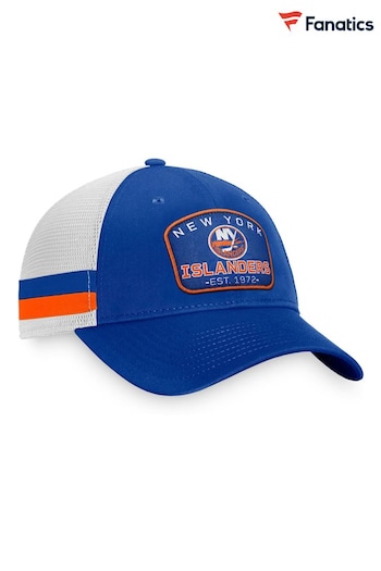 Fanatics Blue NHL New York Islanders Fundamental Structured Trucker Hat (N54389) | £25