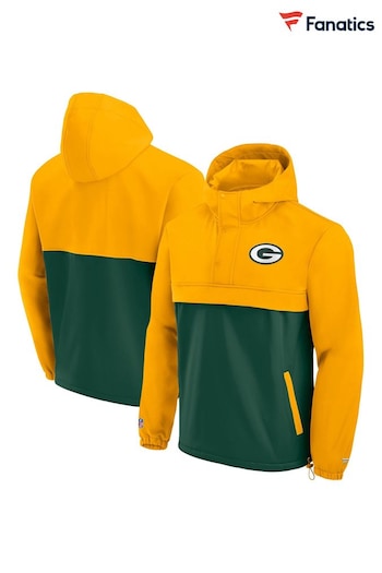 Fanatics Yellow NFL Bay Packers Midweight Jacket (N54390) | £80