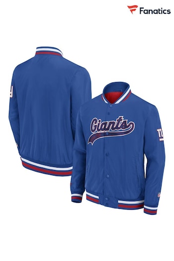 Fanatics Blue NFL New York Giants Sateen Jacket (N54445) | £80