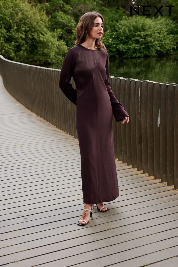 Next long dresses with sleeves top
