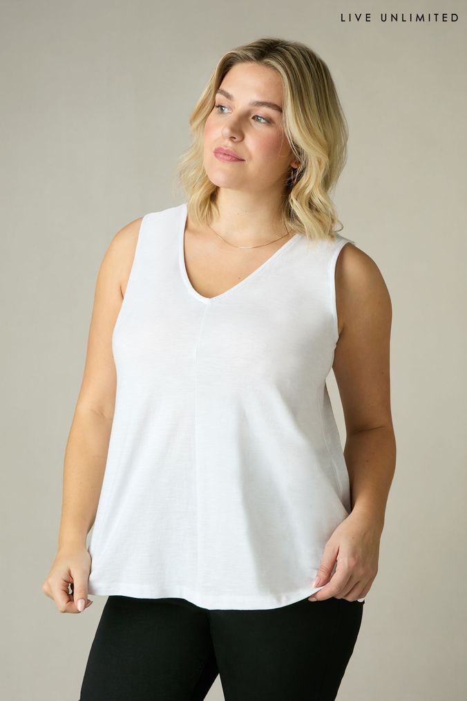 Next white vest best sale top