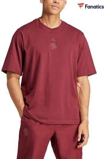 Fanatics Oversized Red Bayern Lifestyler T-Shirt (N54632) | £50