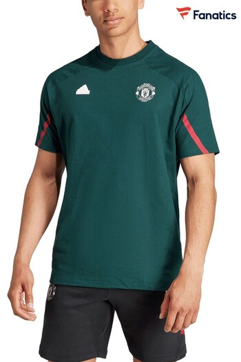 Fanatics Green Manchester United Travel T-Shirt (N54649) | £40
