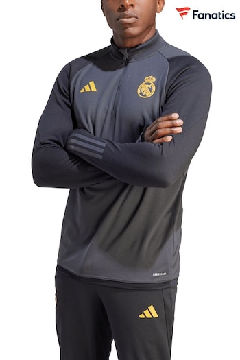 Fanatics Grey Real Madrid European Training Top (N54683) | £70