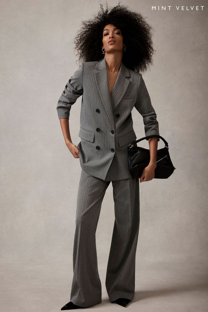 Buy Women s Grey Mint Velvet Coatsandjackets Online Next UK