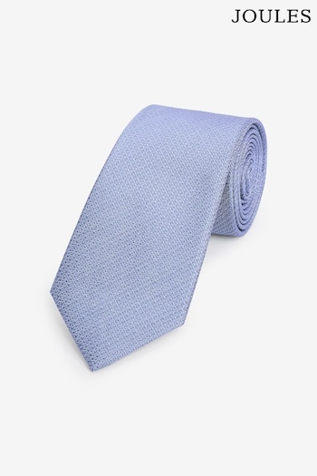 Joules Blue Textured Silk Tie (N54743) | £25