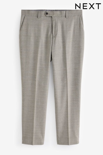 Neutral Slim Fit Check Suit Trousers (N54911) | £50