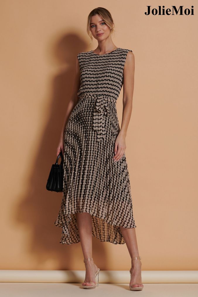 Buy Women s Brown Spots Dresses Online Next UK