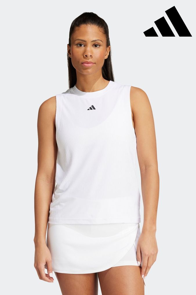Buy Women s Vests 10 White Adidas Short Sleeve Online AspennigeriaShops adidas micoach elite price guide manual 2017