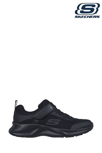 Skechers Black Kids Dynamatic School Shoes (N55436) | £29