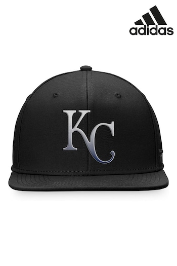 adidas Black Kansas City Royals Iconic Gradient Snapback Cap (N55518) | £25