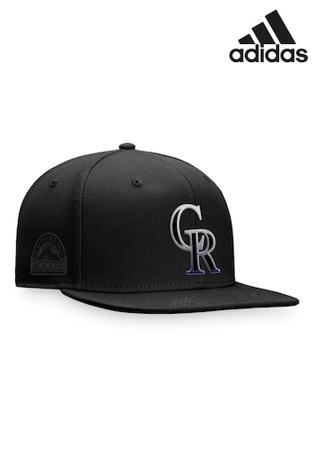adidas Black MLB Colorado Rockies Iconic Gradient Snapback Cap (N55570) | £25