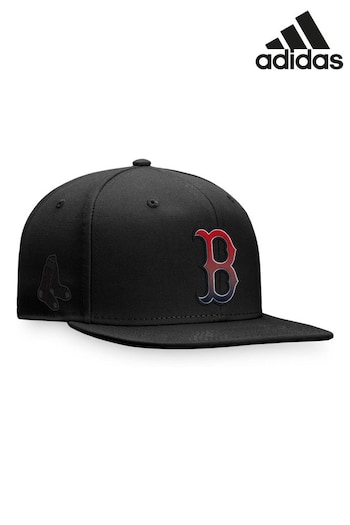 adidas Black MLB Boston Red Sox Iconic Gradient Snapback Cap (N55587) | £25