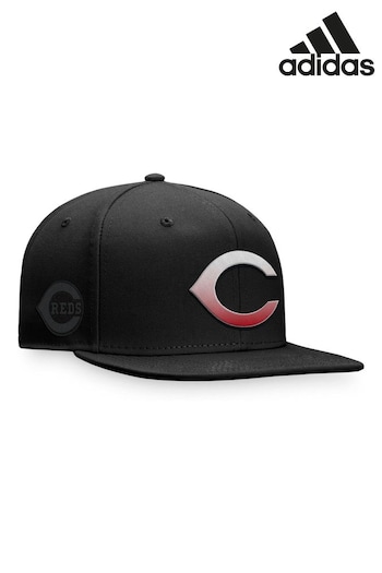 adidas Black MLB Cincinnati Reds Iconic Gradient Snapback Cap (N55589) | £25