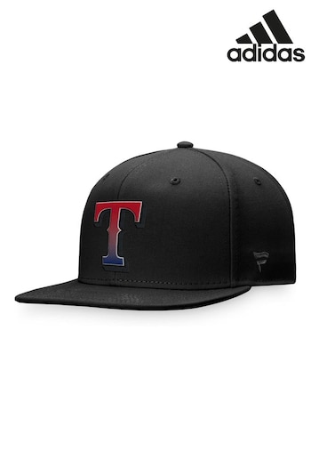 adidas Black MLB Texas Rangers Iconic Gradient Snapback Cap (N55612) | £25