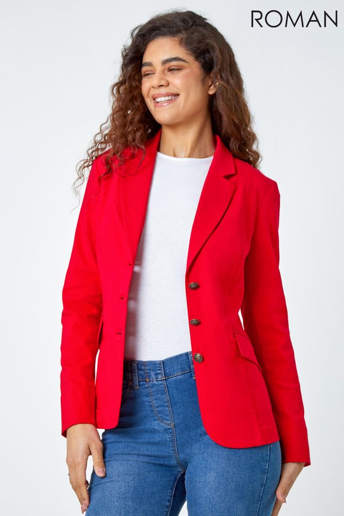 Women s Red Blazers Red Blazer Jackets Next Official Site