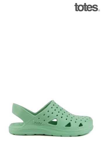 Totes main Green SolBounce Toddler Clogs (N55884) | £12 - £14