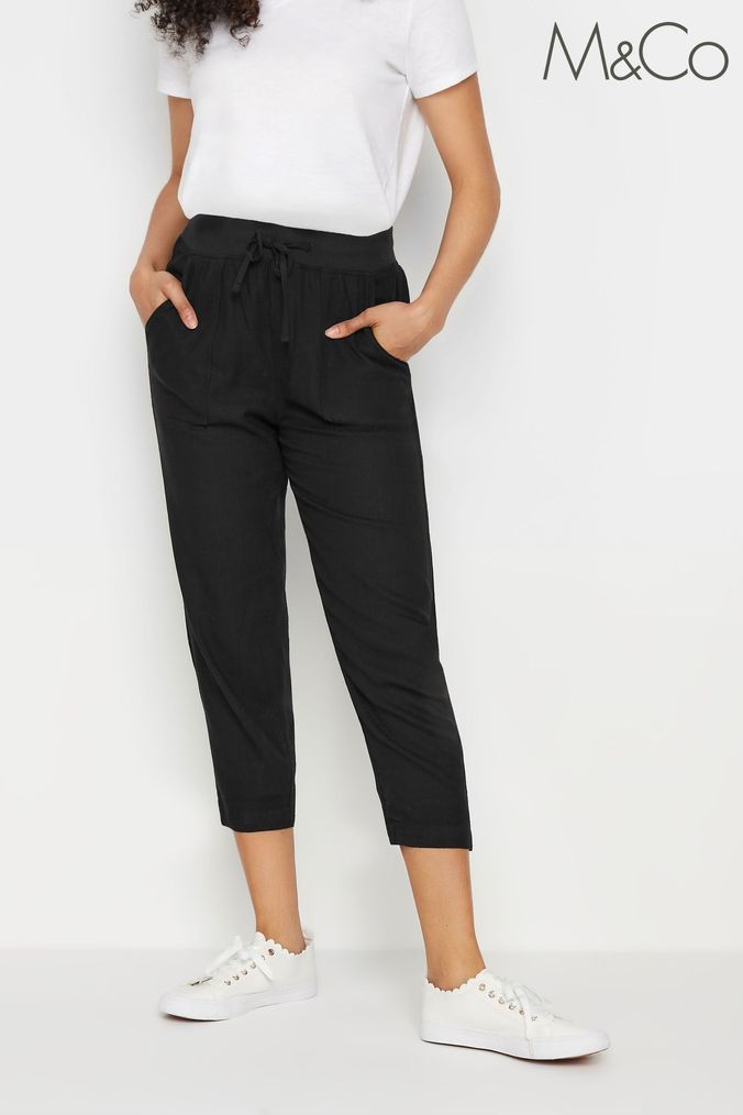 Womens cropped jogger pants deals