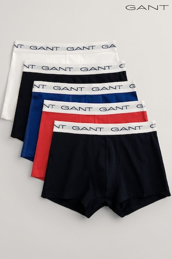 GANT Black Trunks 5 Pack (N56226) | £60