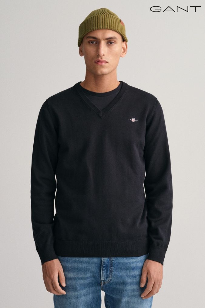 Men's v neck jumper sale store