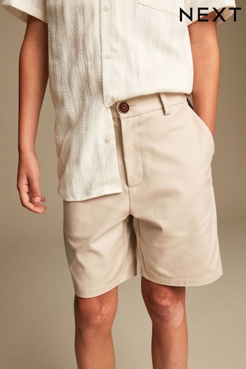 Neutral Premium Chino Shorts Underwear (3-16yrs) (N56281) | £14 - £19