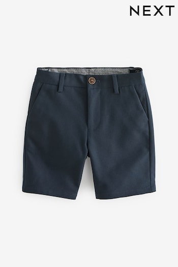 Navy Blue Premium Chino Shorts (3-16yrs) (N56282) | £14 - £19