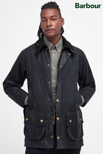 Barbour® Black 40th Anniversary Beaufort Wax Jacket (N56301) | £299