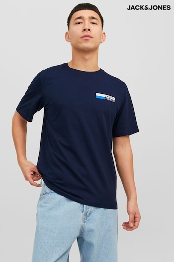 JACK & JONES Navy Blazer Small Logo T-Shirt (N56327) | £15