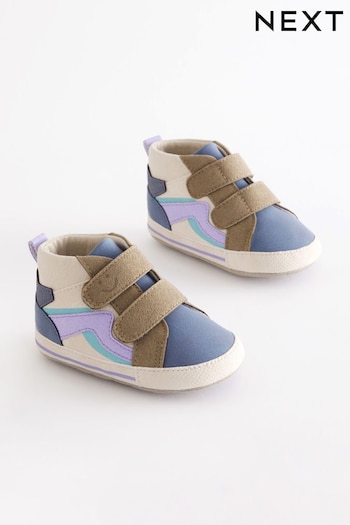 Mineral Blue Easy Fastening Baby Boots (0-24mths) (N56400) | £8.50