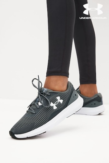Under Armour Grey Surge Trainers (N56489) | £45