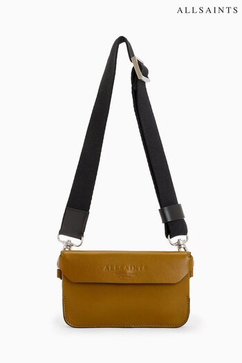AllSaints Tan Brown Zoe Cross-body Bag (N56638) | £99