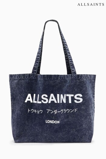 AllSaints Blue Underground Aci Tote Bag (N56662) | £29