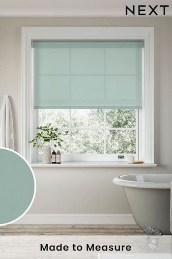 Spa Green Simply Plain Made to Measure Roller Blind (N56671) | £52
