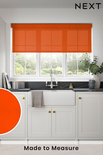 Red Simply Plain Made to Measure Roller Blind (N56674) | £52