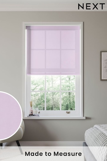Lavender Purple Simply Plain Made to Measure Roller Blind (N56688) | £52