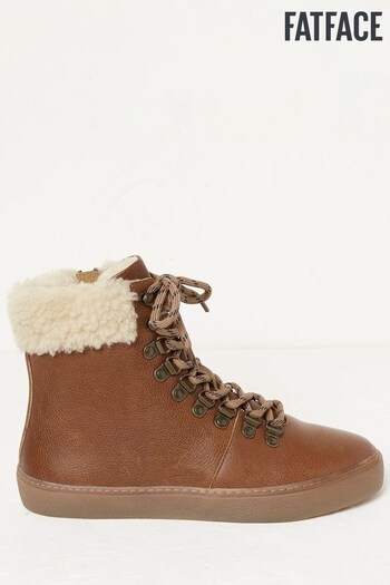 FatFace Brown Romy Hybrid Hiker Ankle Boots (N56882) | £79