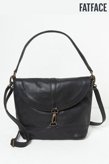 Fat Face Black The Amberly Shoulder Bag (N56921) | £79