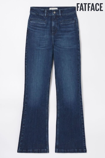 Fat Face Blue Fly Flare Skinny-Jeans Jeans (N56969) | £59