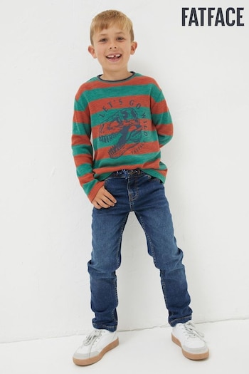 FatFace Blue Petworth Pull On Jeans (N57114) | £22.50