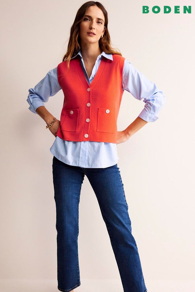 Buy Women s Red Waistcoats Online Next UK