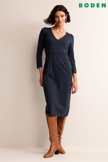 Boden Blue Petite Bethany Jersey Midi Dress (N57219) | £98